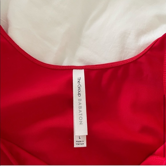 Aritzia Babaton Red Bodysuit - Picture 4 of 5